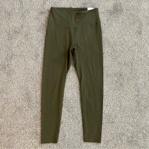 New Victoria's Secret PINK Women's Size M Stretch Cotton Green Leggings